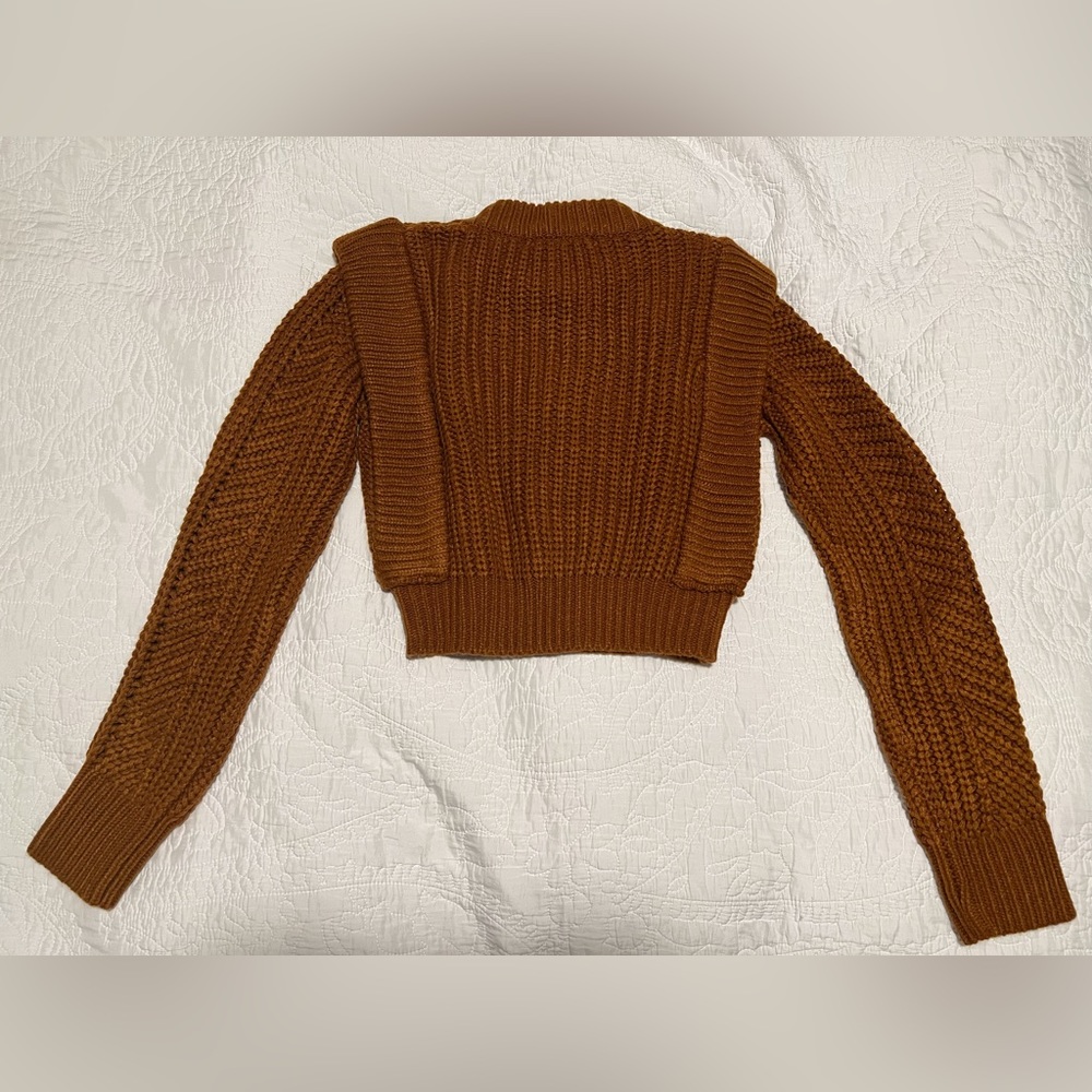 English Factory Ruffle Sweater - Picture 4 of 8